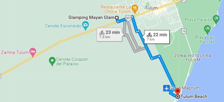 Glamping Mayan Glam Tulum Eksteriør bilde